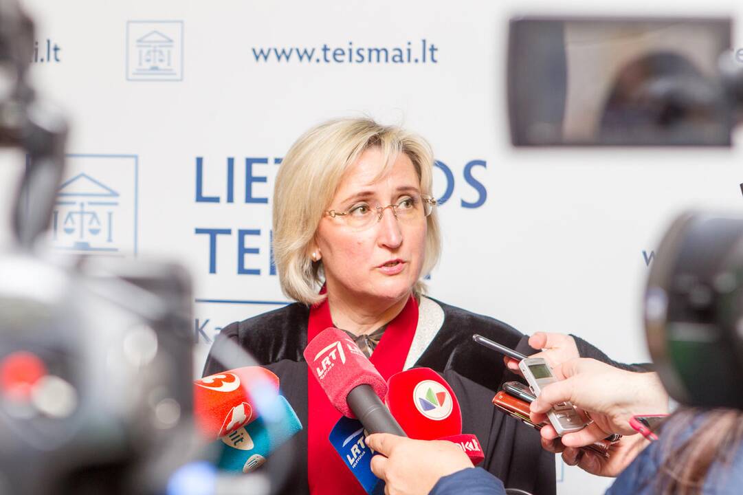 Nuosprendis Eglei Kručinskienei