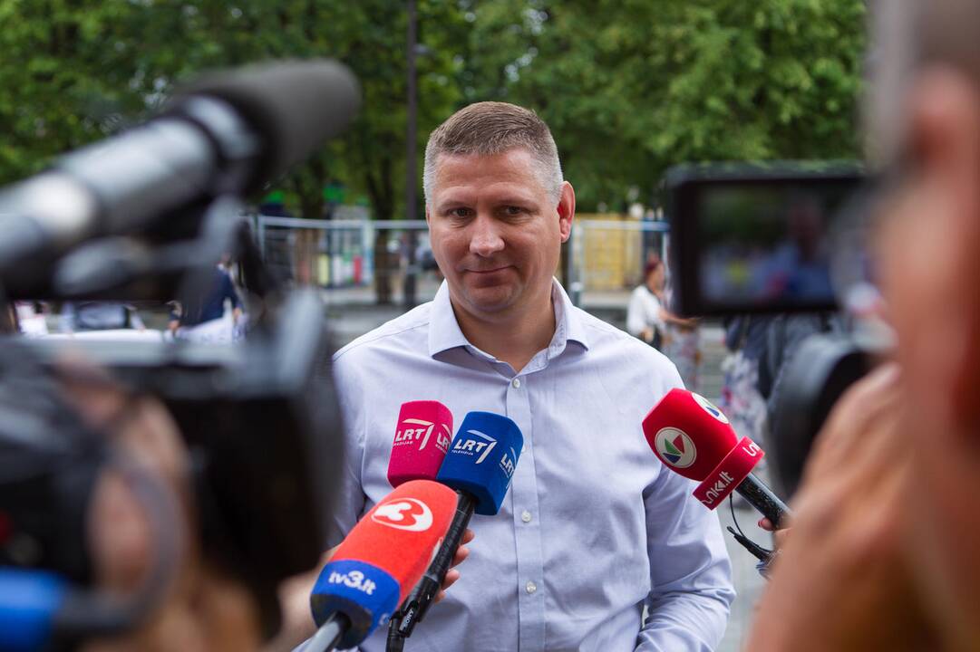Protestavo, kad nepritrūktų vandens