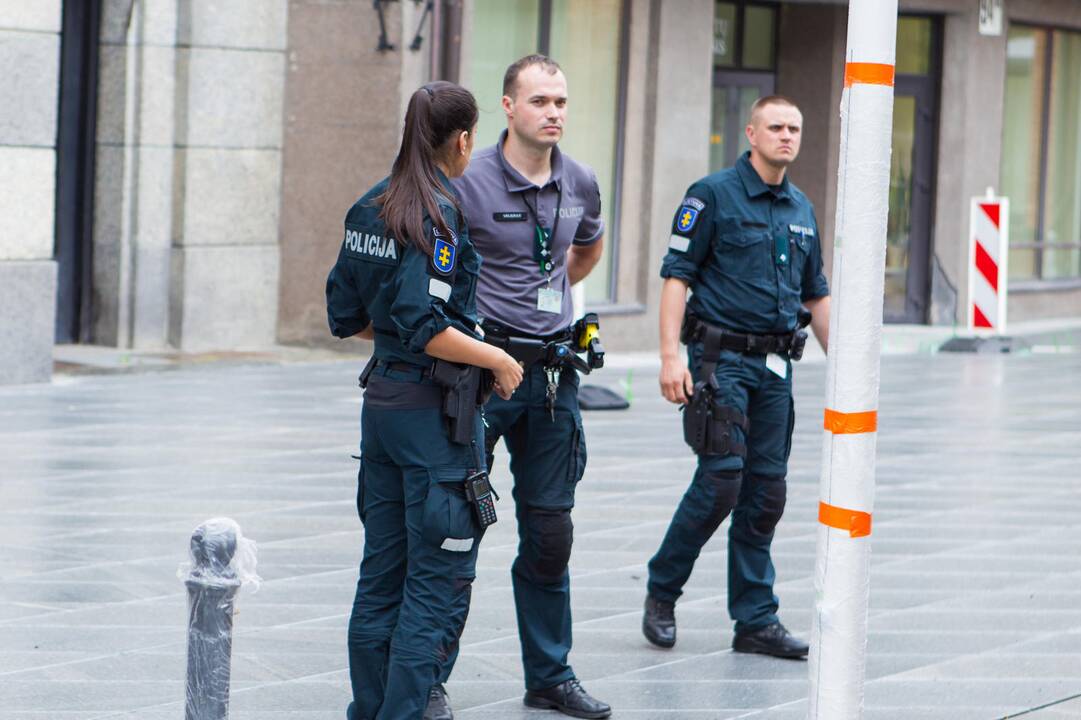 Protestavo, kad nepritrūktų vandens