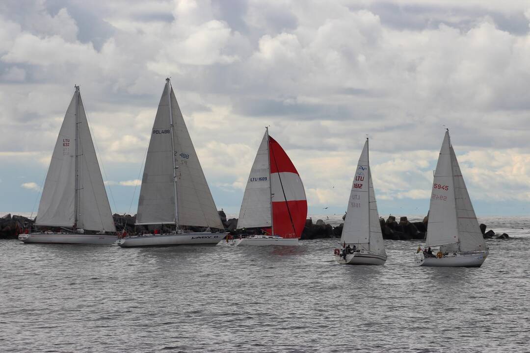 Jūros šventėje – Kuršių marių regata