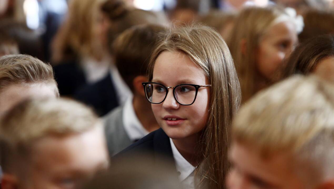 Mokslo metų pradžia miestą pripildė klegesio