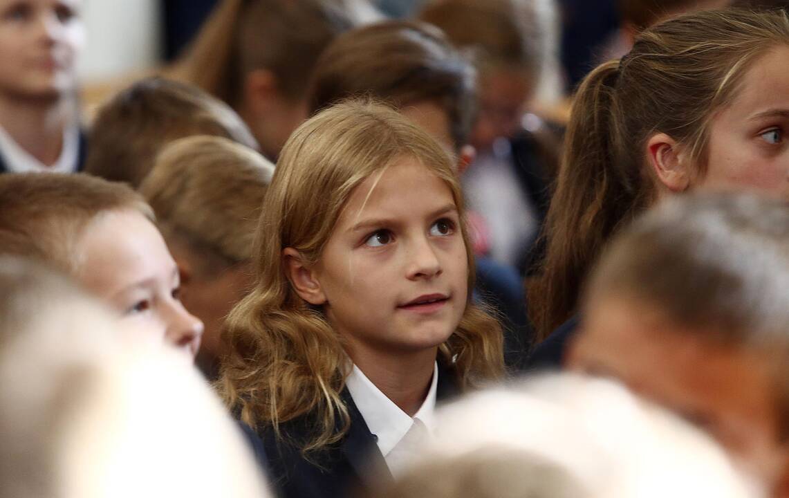 Mokslo metų pradžia miestą pripildė klegesio