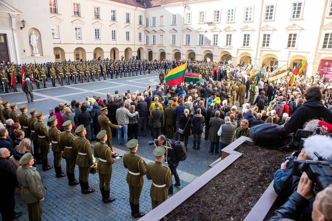 A. Ramanausko-Vanago laidotuvės