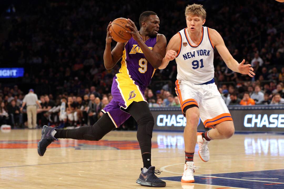 M. Kuzminskas pralaimėtose „Knicks“ rungtynėse buvo nerezultatyvus