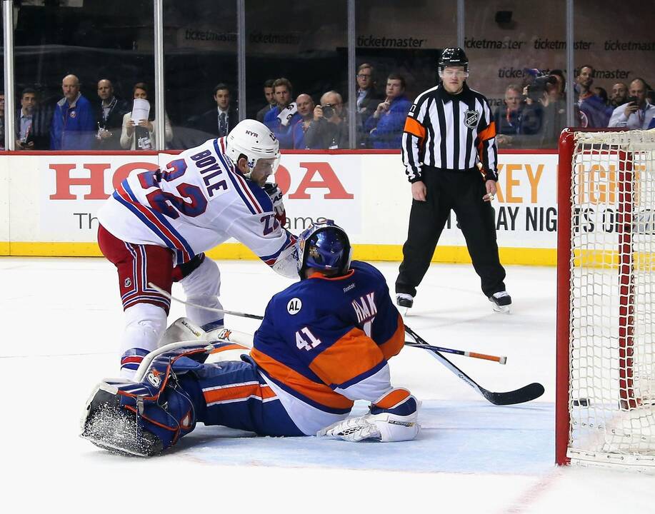 Devintasis „Rangers“ ledo ritulininkų pralaimėjimas NHL