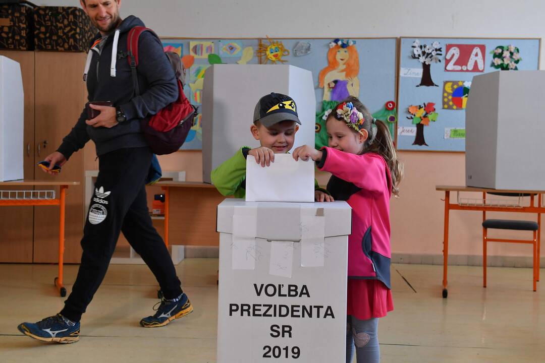 Slovakijoje vyksta prezidento rinkimų antrasis ratas
