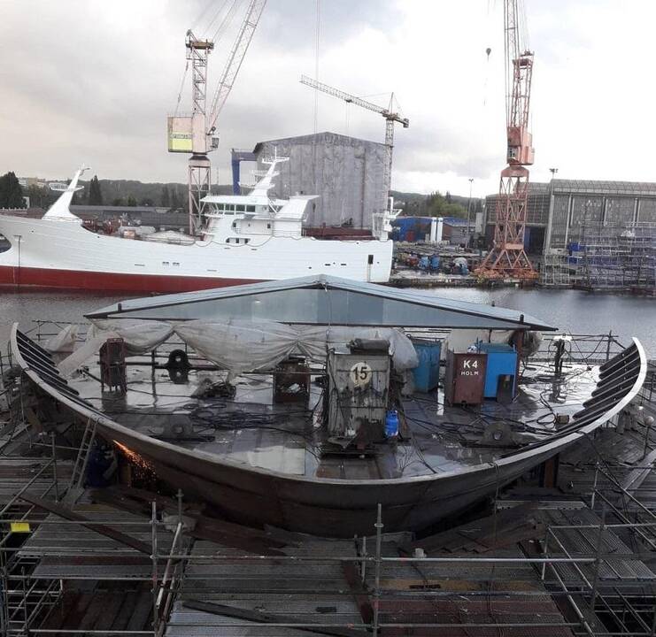 Darbas: žmonės iš „Marino grupė“ ir „Marino projektai“ dirba įvairiuose laivuose užsienio laivų statyklose.
