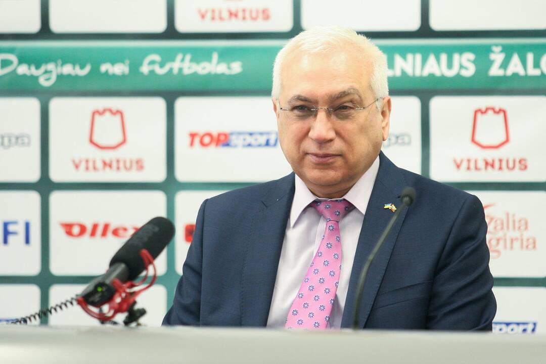 Vilniaus futbolo klubo „Žalgiris“ spaudos konferencija