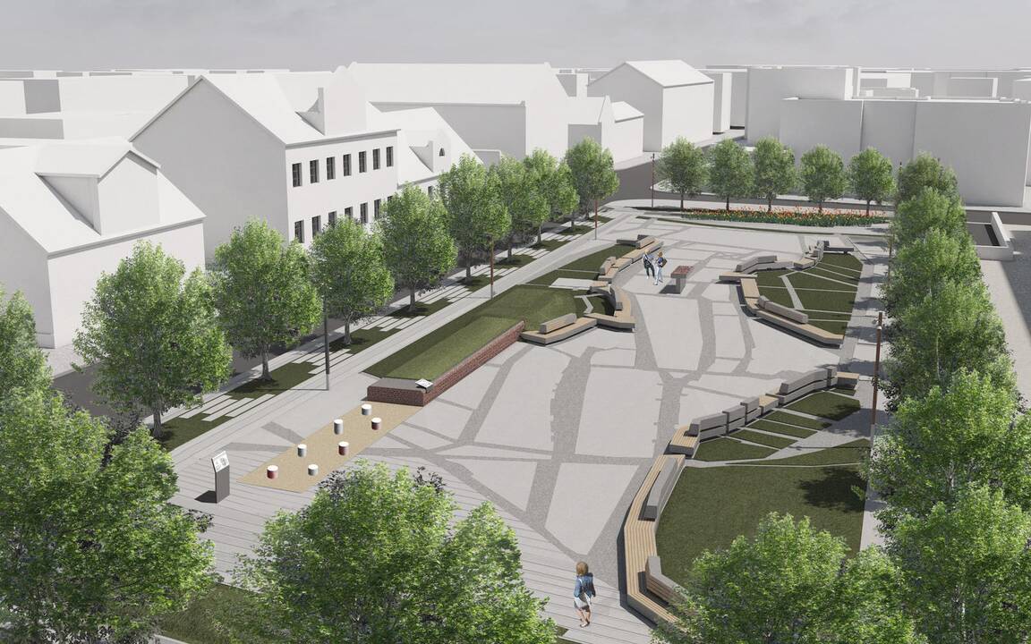 Ateitis: 2021–2022 m. uostamiestyje bus atstatytas piliavietės bokštas.
