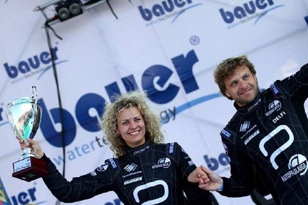 Greta Germanavičiūtė ir Benediktas Vanagas.