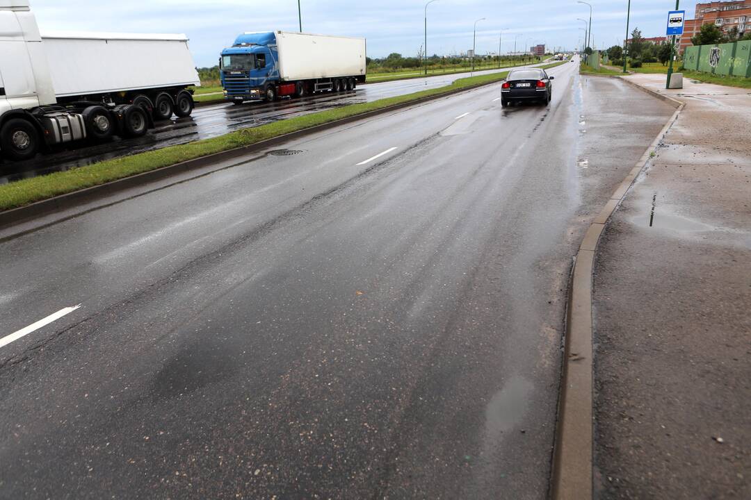 Ateitis: provėžos Jūrininkų prospekte bus šiek tiek paremontuotos šiemet, o rimti darbai planuojami kitąmet.