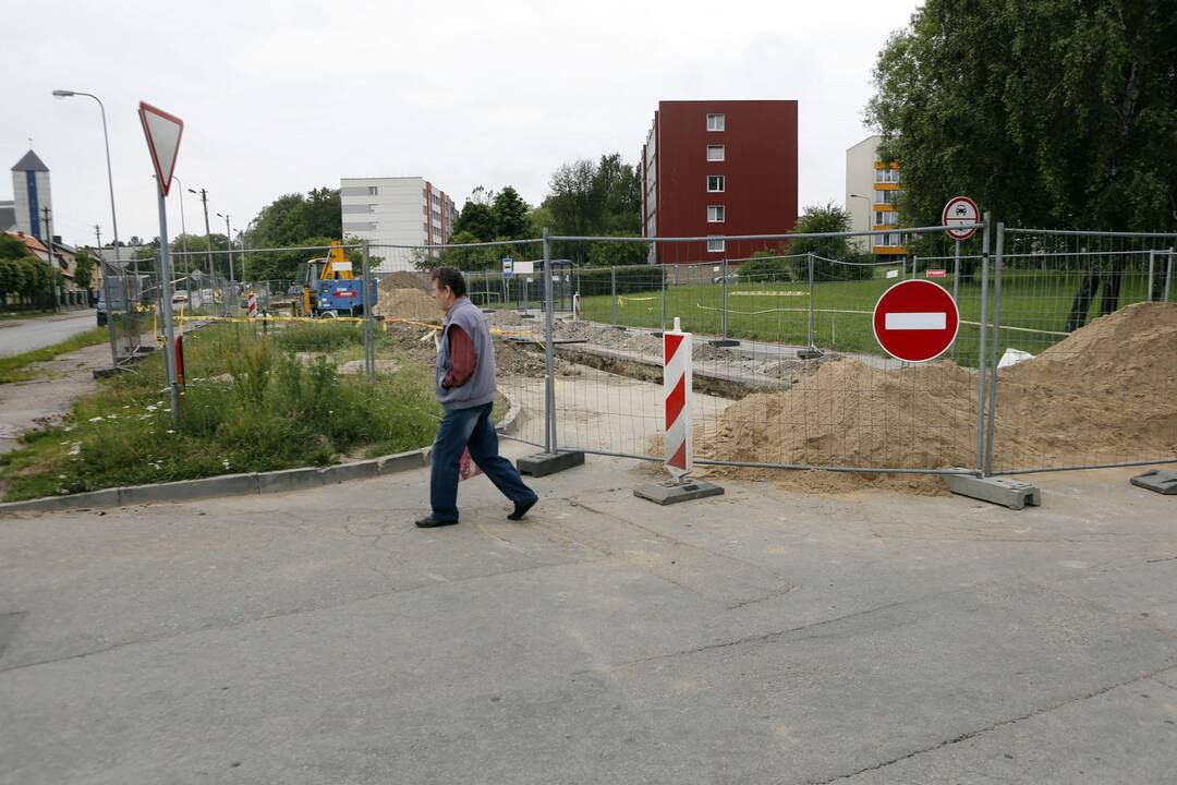 Remontas pakoregavo autobusų kelią