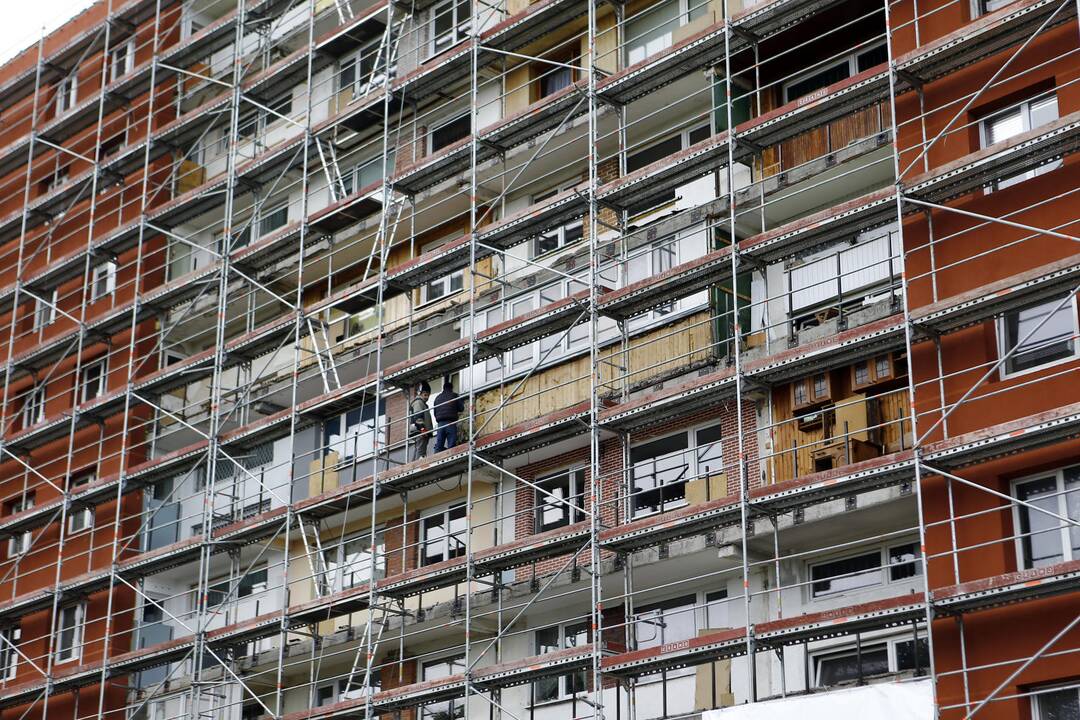Netikėtumas: ukrainiečių įmonės filialo vadovas V.Strižakas įsitikinęs, kad daugiabutyje renovacijos darbus atlikinėję jo pavaldiniai nepasisavino svetimo daikto.