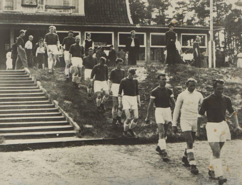 Saitai: V.Lekevičius jaunystėje buvo "Atlanto" žaidėjas ir pats leido laiką karantine, kuriam skirtos patalpos buvo name, vėliau nupirktame komandai.