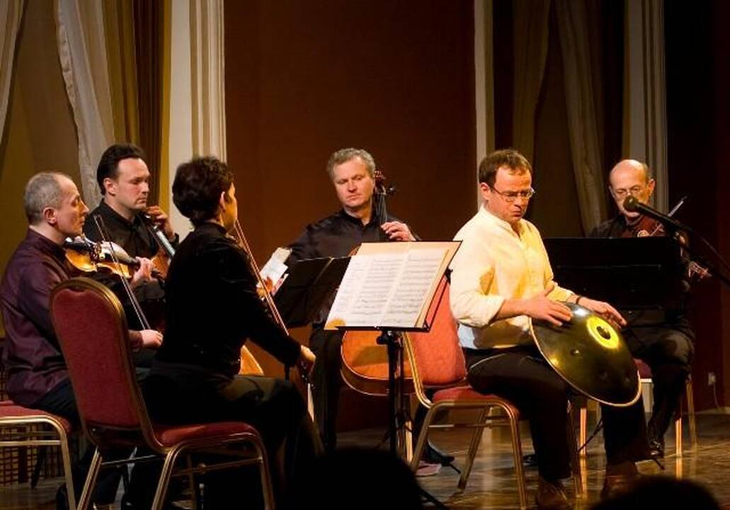 Vilniaus styginių kvintetas „Intermezzo“ gros su svečiu iš Šveicarijos B.Bieri.