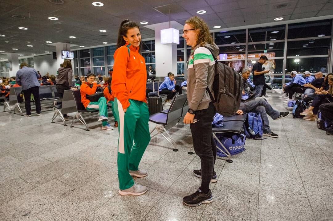 Sportininkai įsikūrė olimpiniame kaimelyje