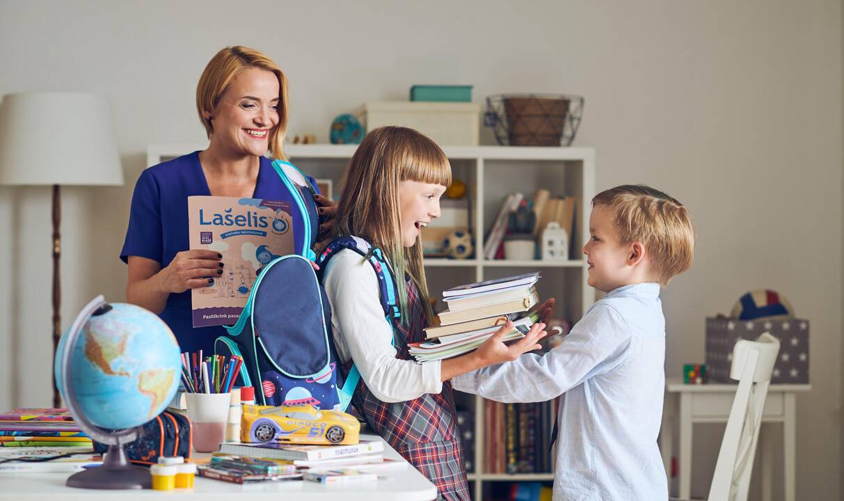 Suskaičiavo, kiek šiemet kainuos išleisti vaiką į mokyklą