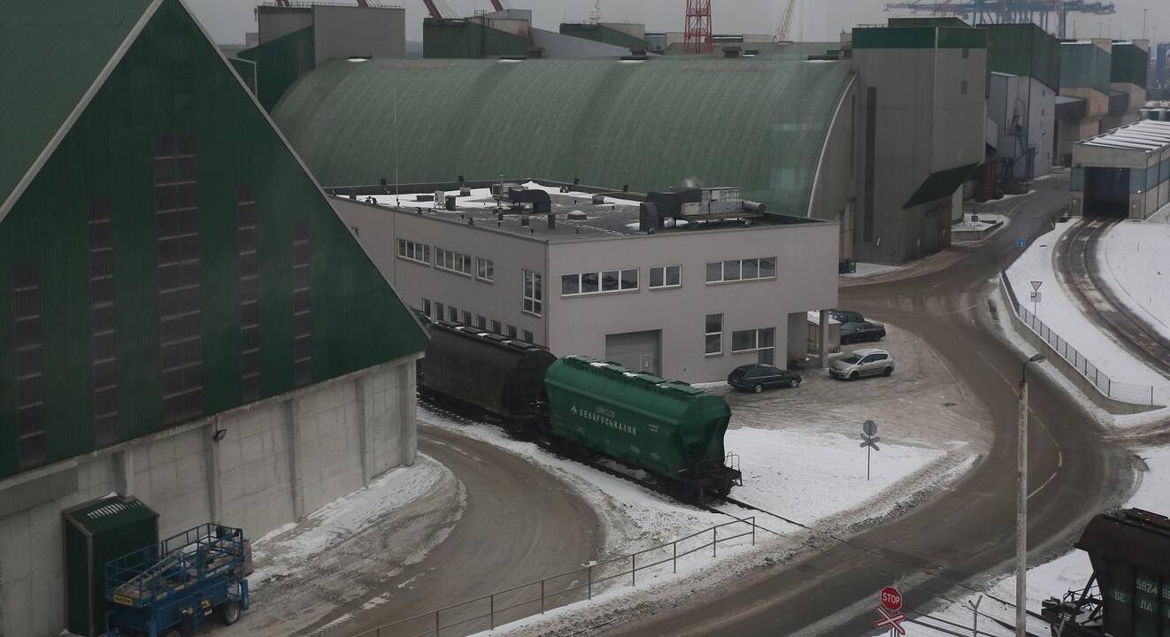 Tempas: prie „Birių krovinių terminalo“ krantinių dar vyksta gilinimas, šalia jau kraunami didžiuliai laivai.