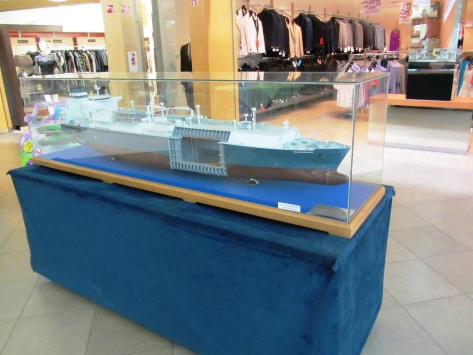 SGD laivo modelis kviečia susipažinti panevėžiečius