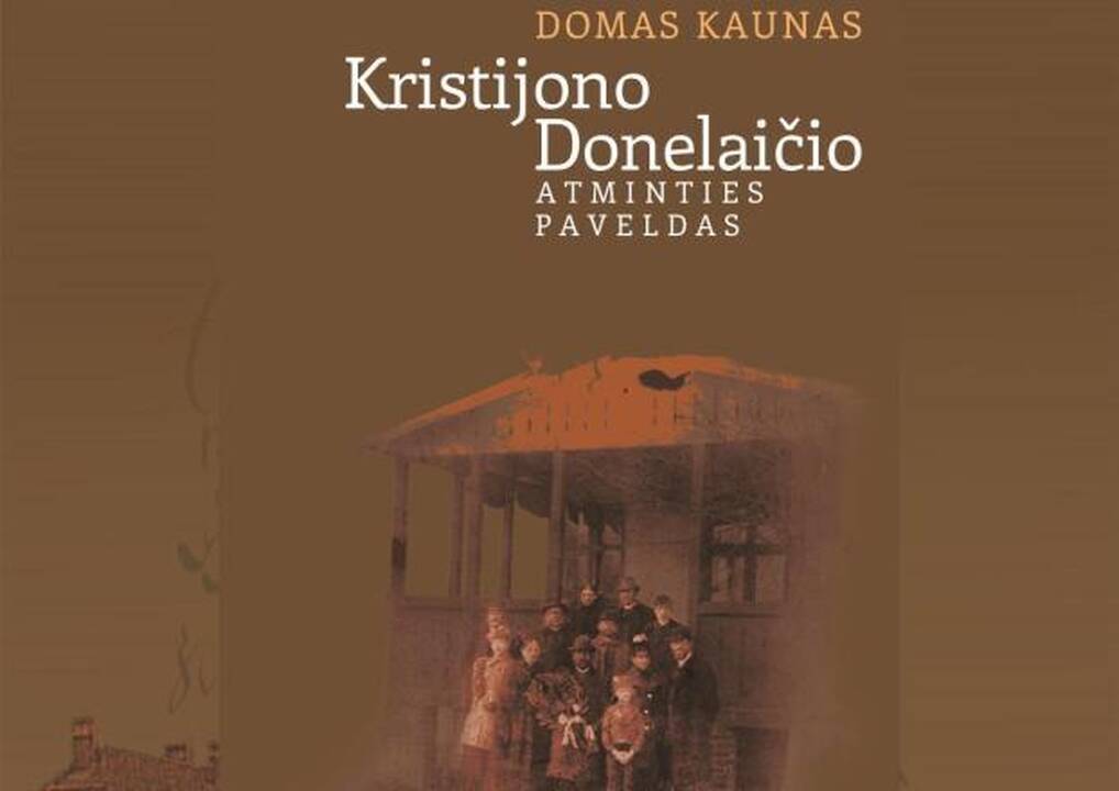 Knygos viršelio fragmentas.