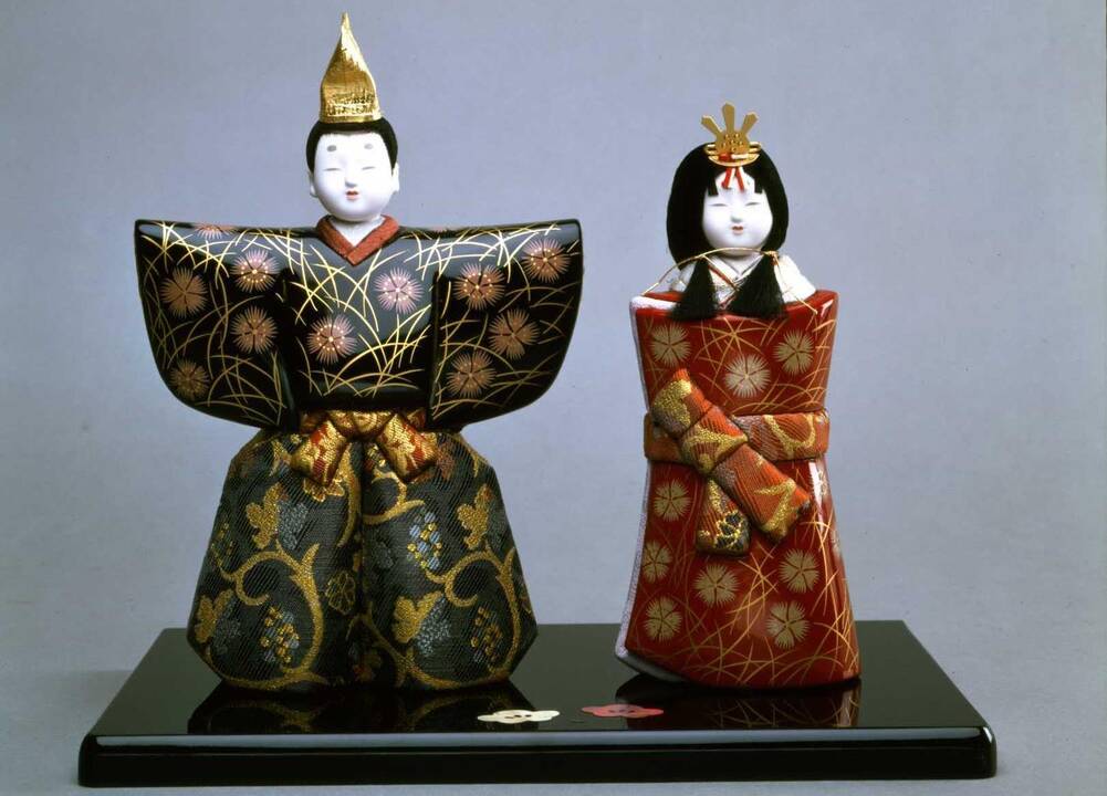 Parodoje – unikalios Japonijos lėlės.