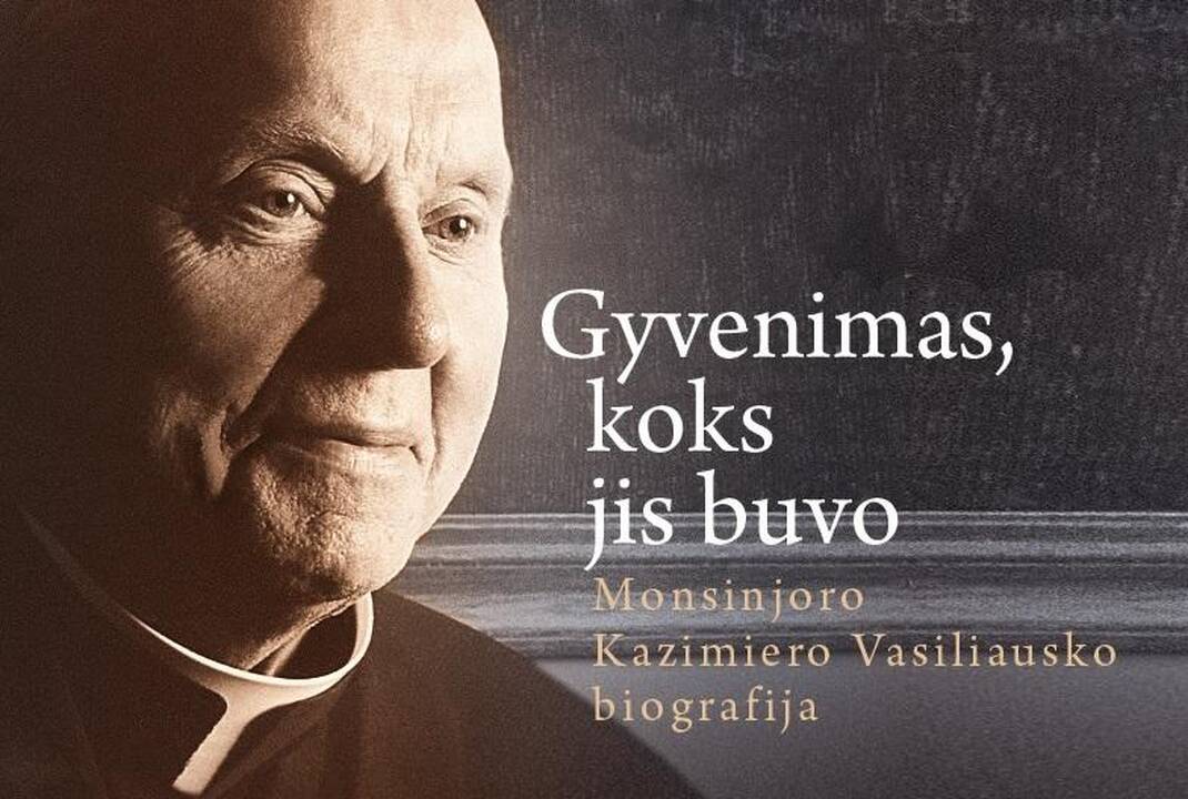 Pristatys knygą apie monsinjorą K.Vasiliauską.