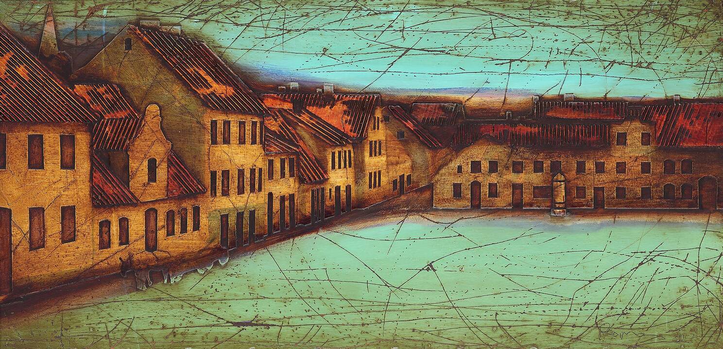 Atidaroma R. Klimavičiaus personalinių darbų paroda