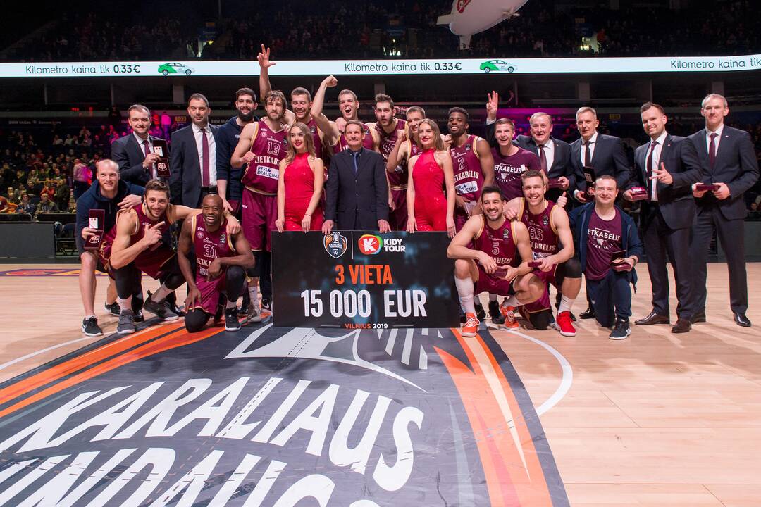 Karaliaus Mindaugo taurė: "Lietkabelis" - "Neptūnas"