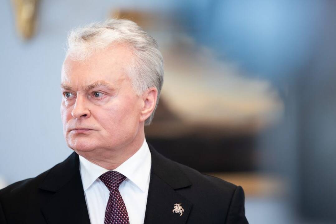 Nausėda kalbėsis su Vašingtone viešėjusiu britų premjeru