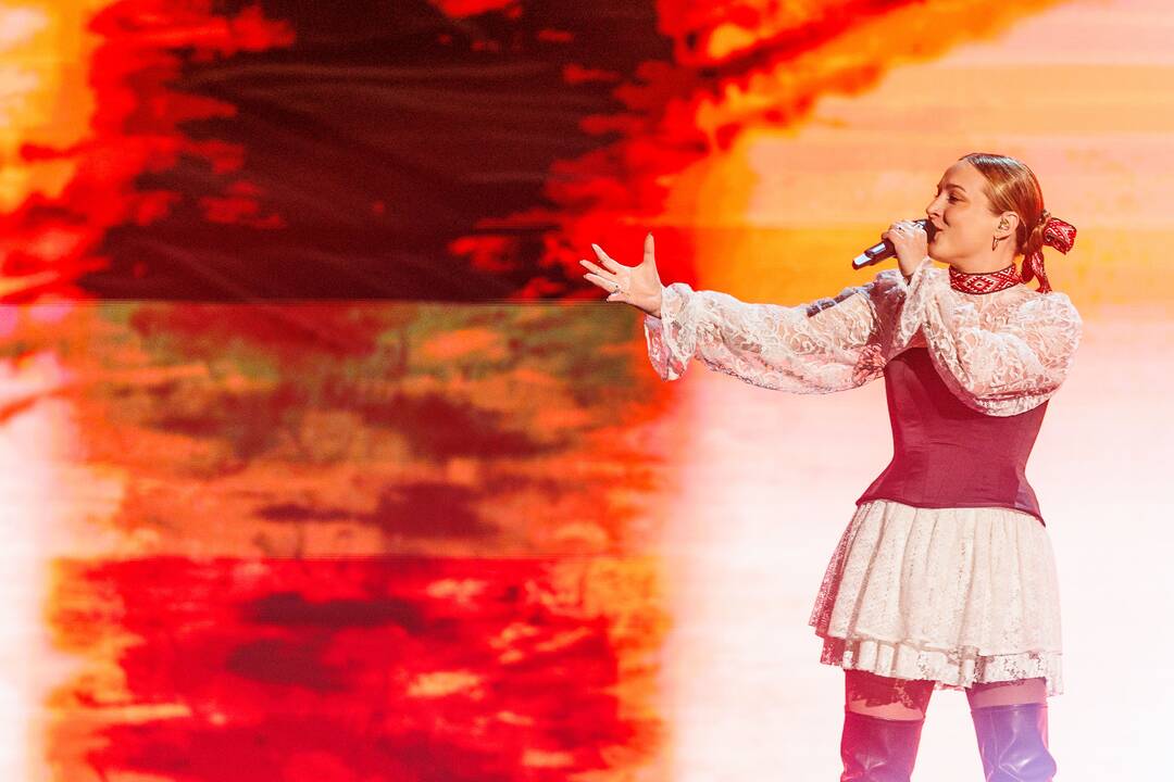 „Eurovizijos“ atrankos finalo akimirkos