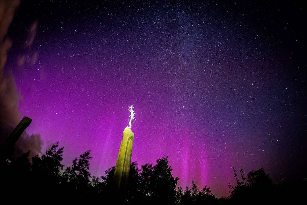 Lietuvoje pasirodė meteorų lietus ir Šiaurės pašvaistė