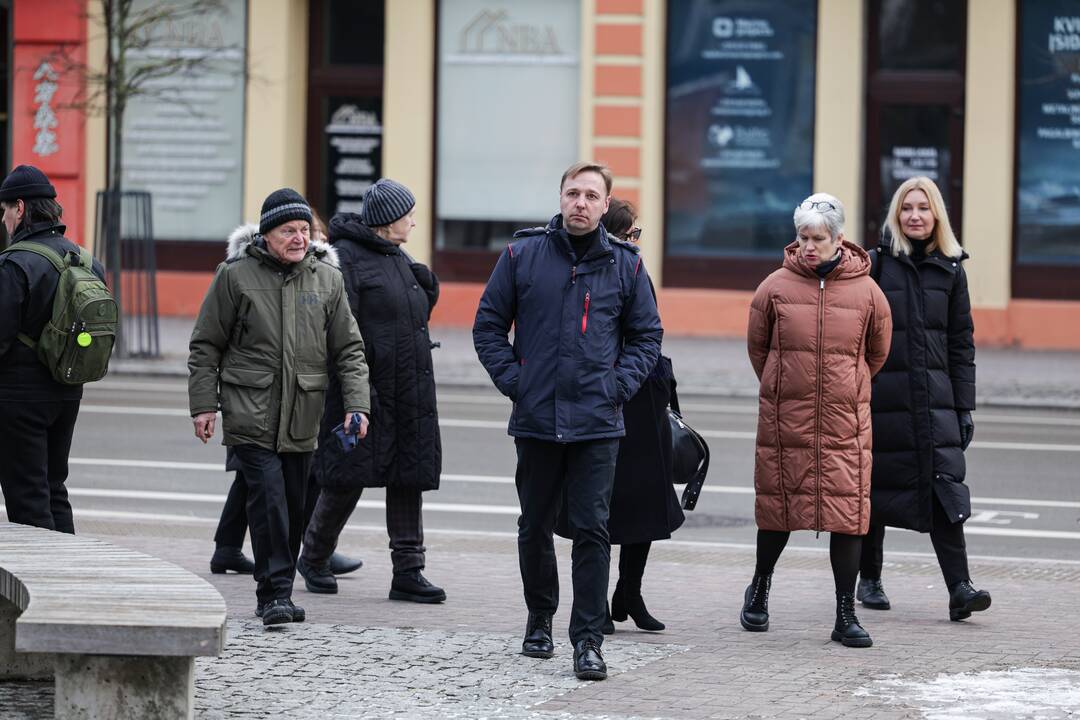 Draugai ir artimieji atsisveikina su Sigitu Jakubausku