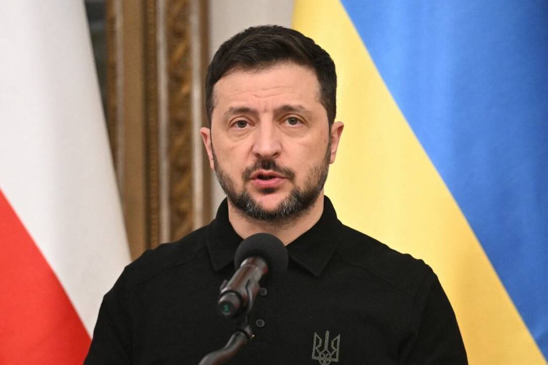 Zelenskis: Ukraina turi menkas galimybes išgyventi be JAV