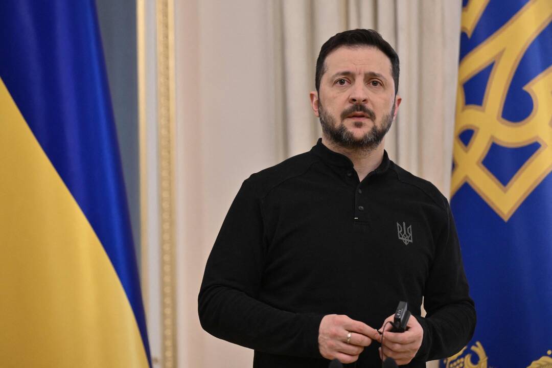 Zelenskis: Ukraina gavo naują JAV pasiūlymą dėl susitarimo dėl naudingųjų iškasenų