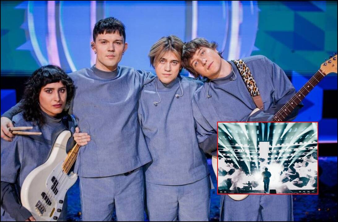 Paviešinti pirmieji kadrai: kaip „Katarsio“ pasirodymas atrodys „Eurovizijos“ scenoje?