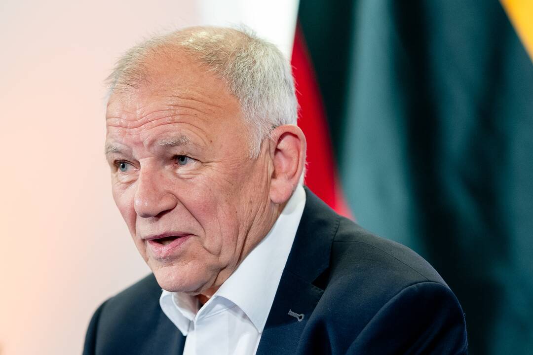 V. Blinkevičiūtės ir V. Andriukaičio spaudos konferencija