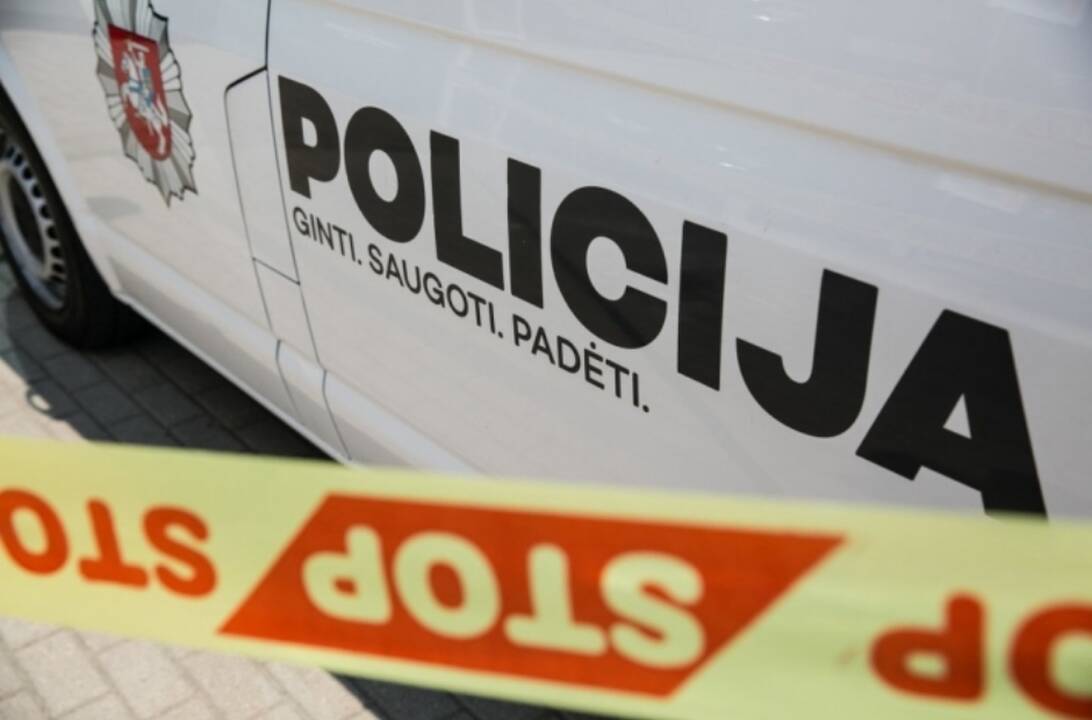 Vilniuje sulaikomas vyras sužalojo policininką