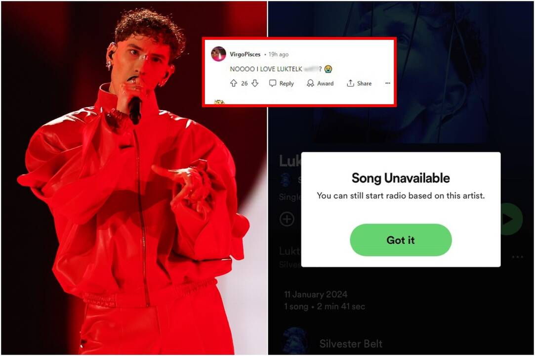 Silvester Belt „Luktelk“ pašalinta iš „Spotify“ platformos: kokios galimos priežastys?