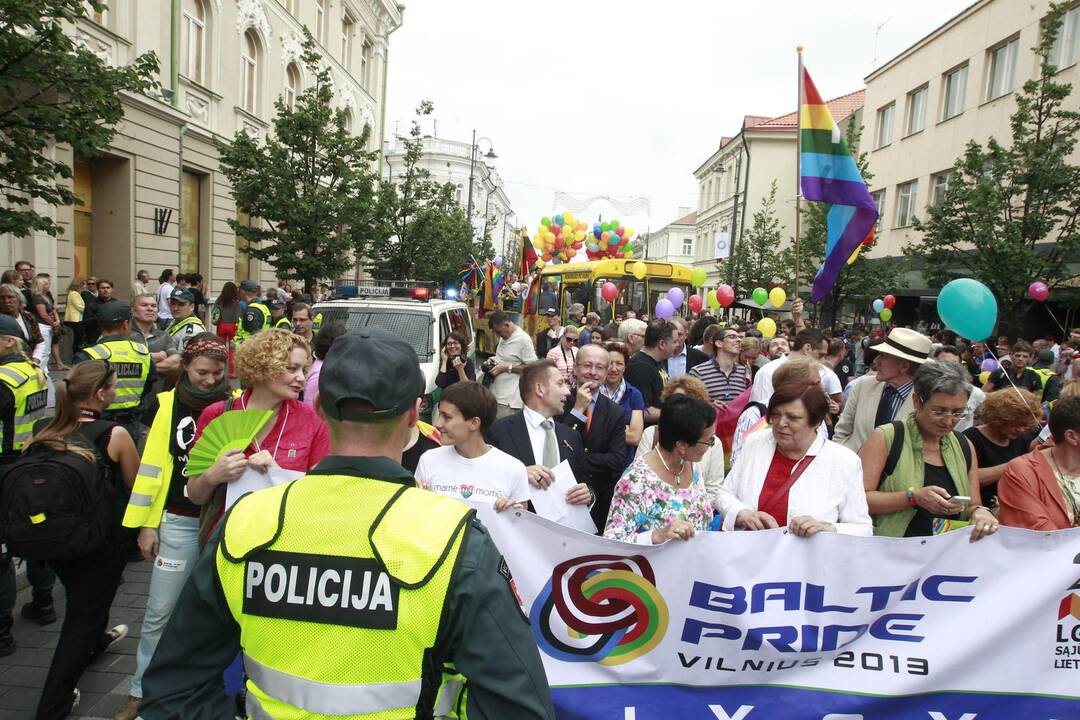 Vilniaus policija gėjų eitynių apsaugai išleido per 180 tūkst. litų