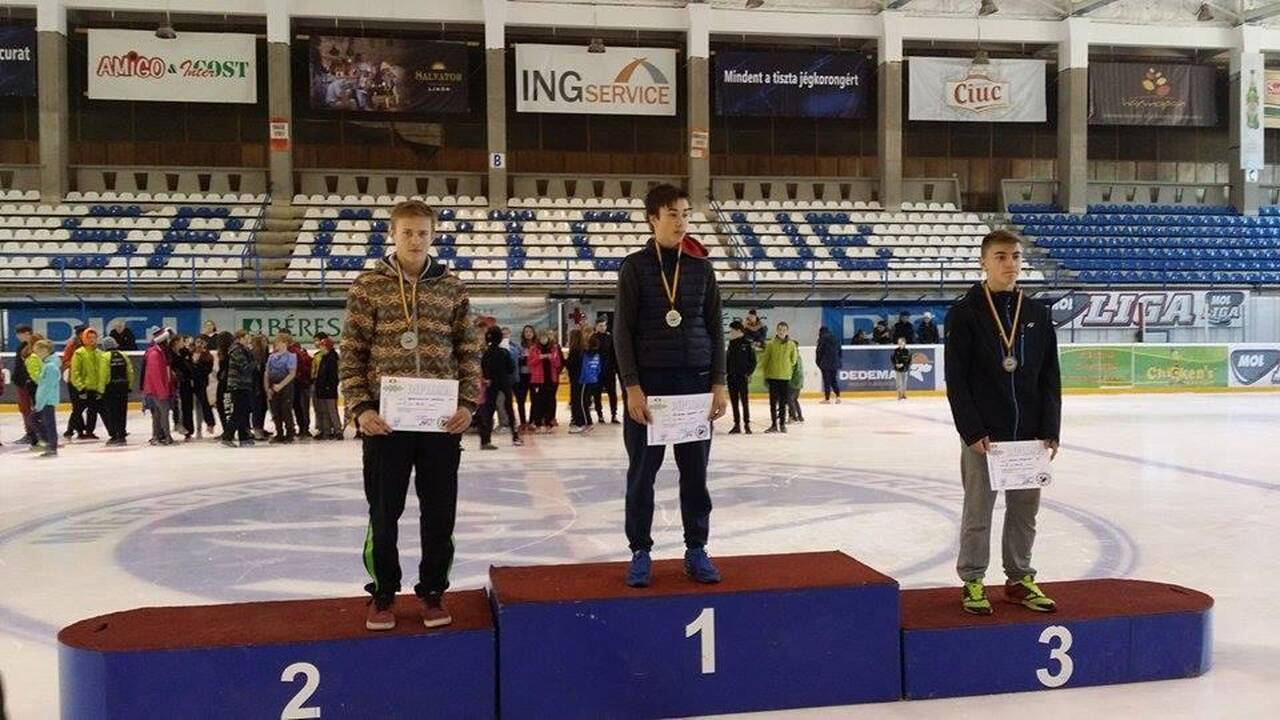 Čiuožėjas S. Ramanauskas iškovojo Europos jaunimo taurės varžybų sidabrą