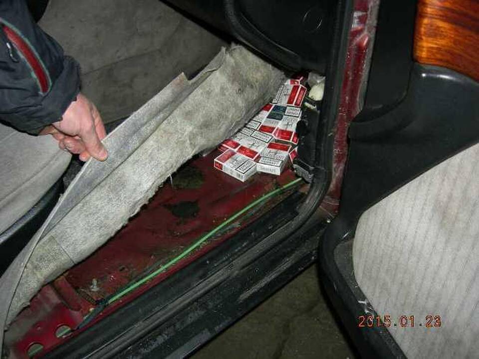 Rusijos piliečiams iš kontrabandos pasipelnyti nepavyko