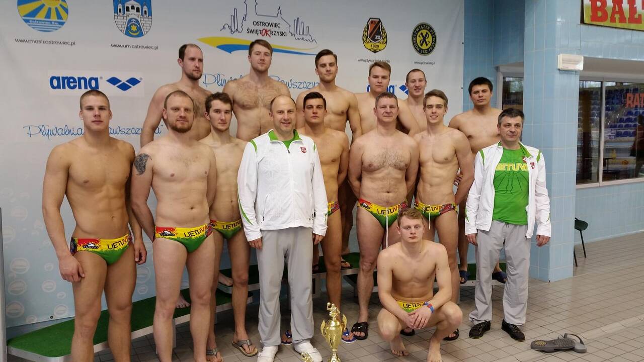Lietuvos vandensvydžio rinktinė Lenkijoje buvo antra