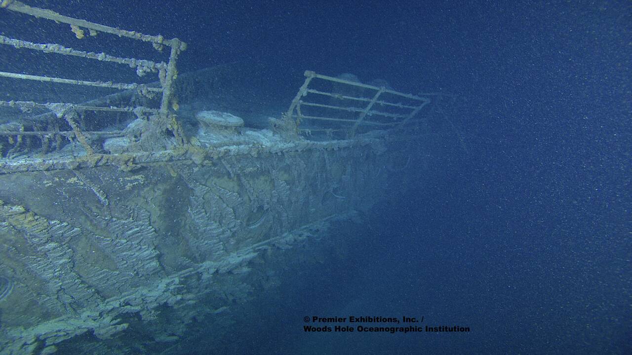 1985 m. Atlanto vandenyno dugne, 4000 metrų gylyje, buvo rastos laivo „Titanikas“ nuolaužos.