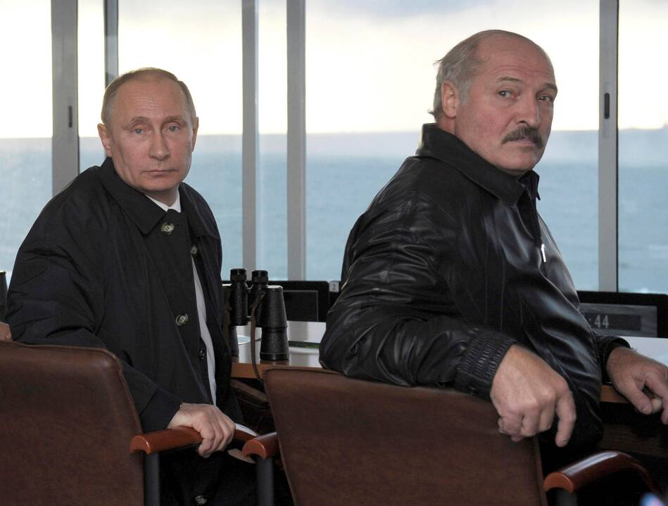 V. Putinas ir A. Lukašenka