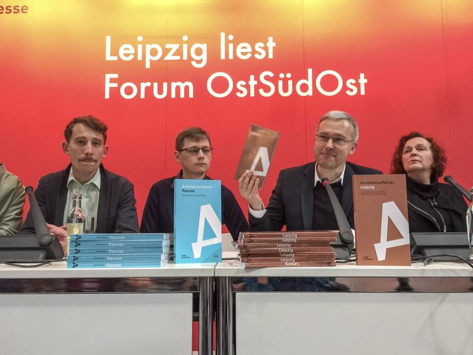 Leipcigo knygų mugėje skambėjo ir Kauno vardas