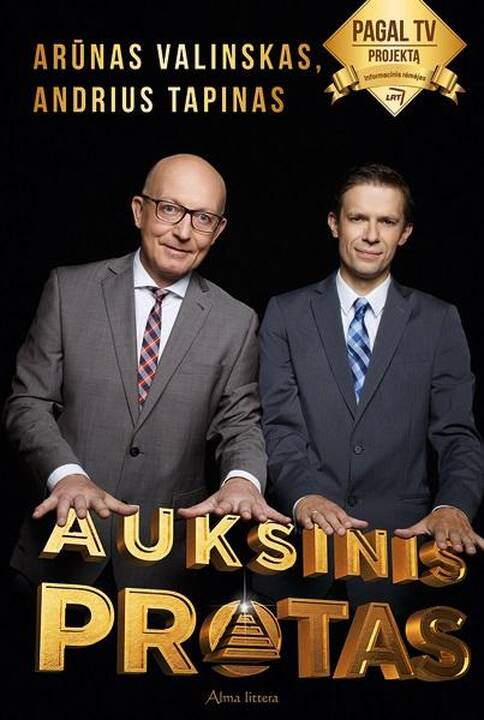 A. Tapinas ir A. Valinskas žaidimą „Auksinis protas“ perkėlė į knygą
