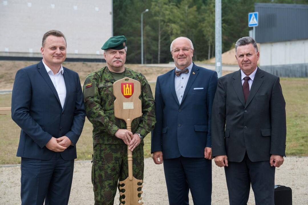 Atidarytas pratybų kompleksas „Mūšis mieste“
