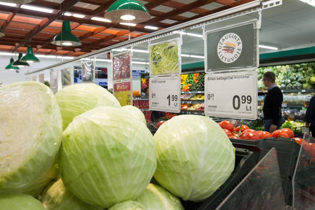 Premjeras rengia pasitarimą dėl maisto produktų kainų