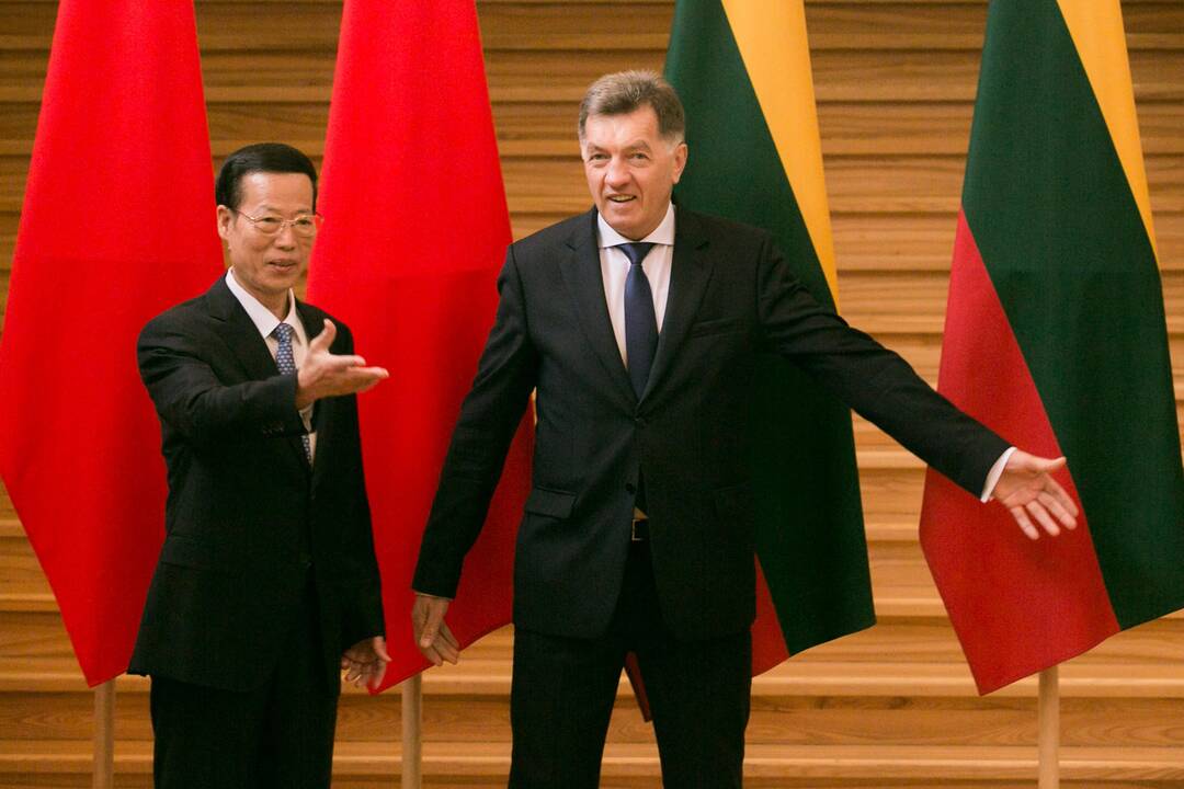 A. Butkevičiaus susitikimas su Kinijos vicepremjeru Gaoly Zhang.