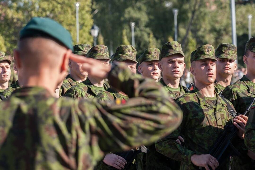 Dragūnų batalione – rekordinis skaičius šauktinių